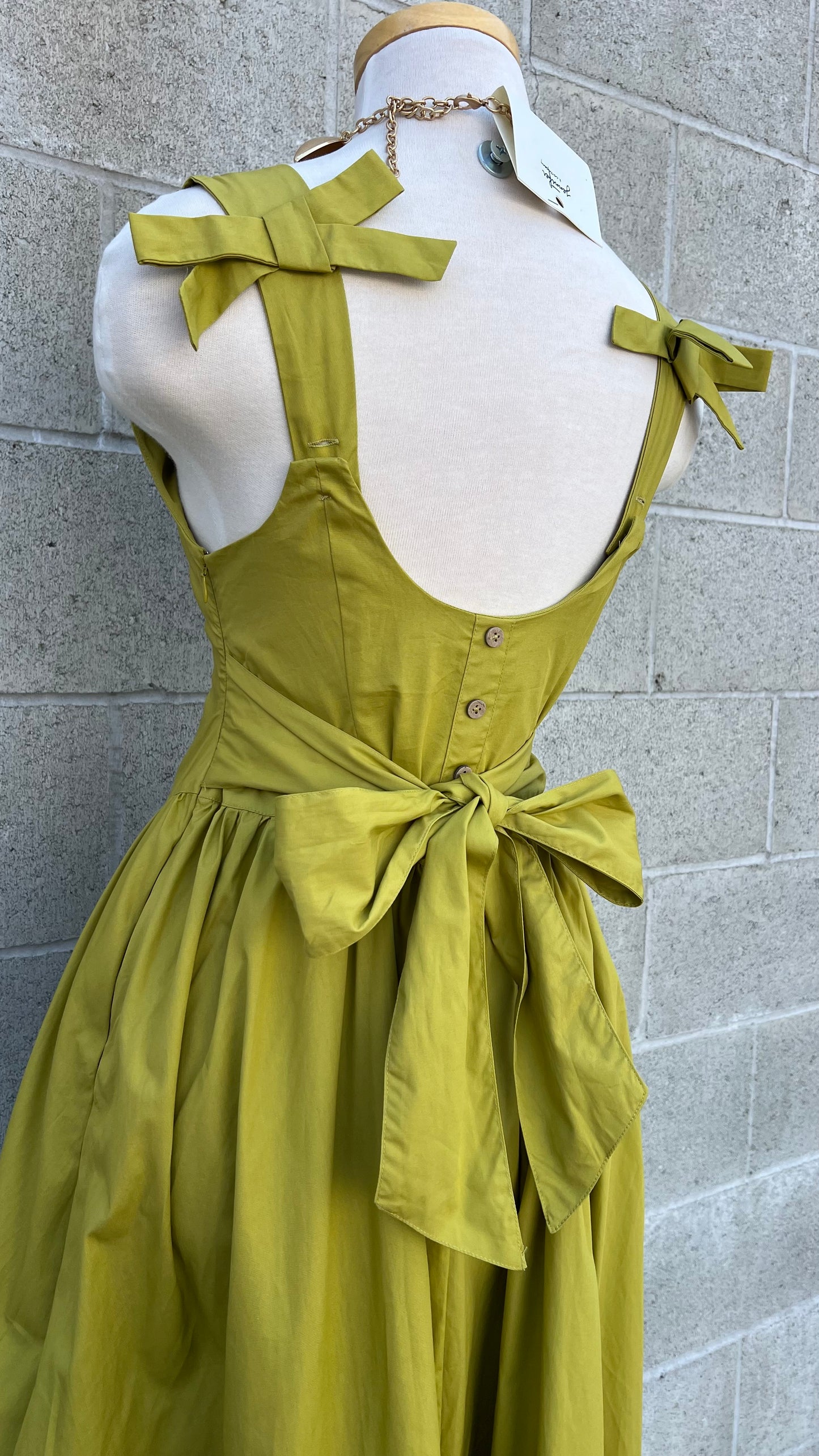 Green dress