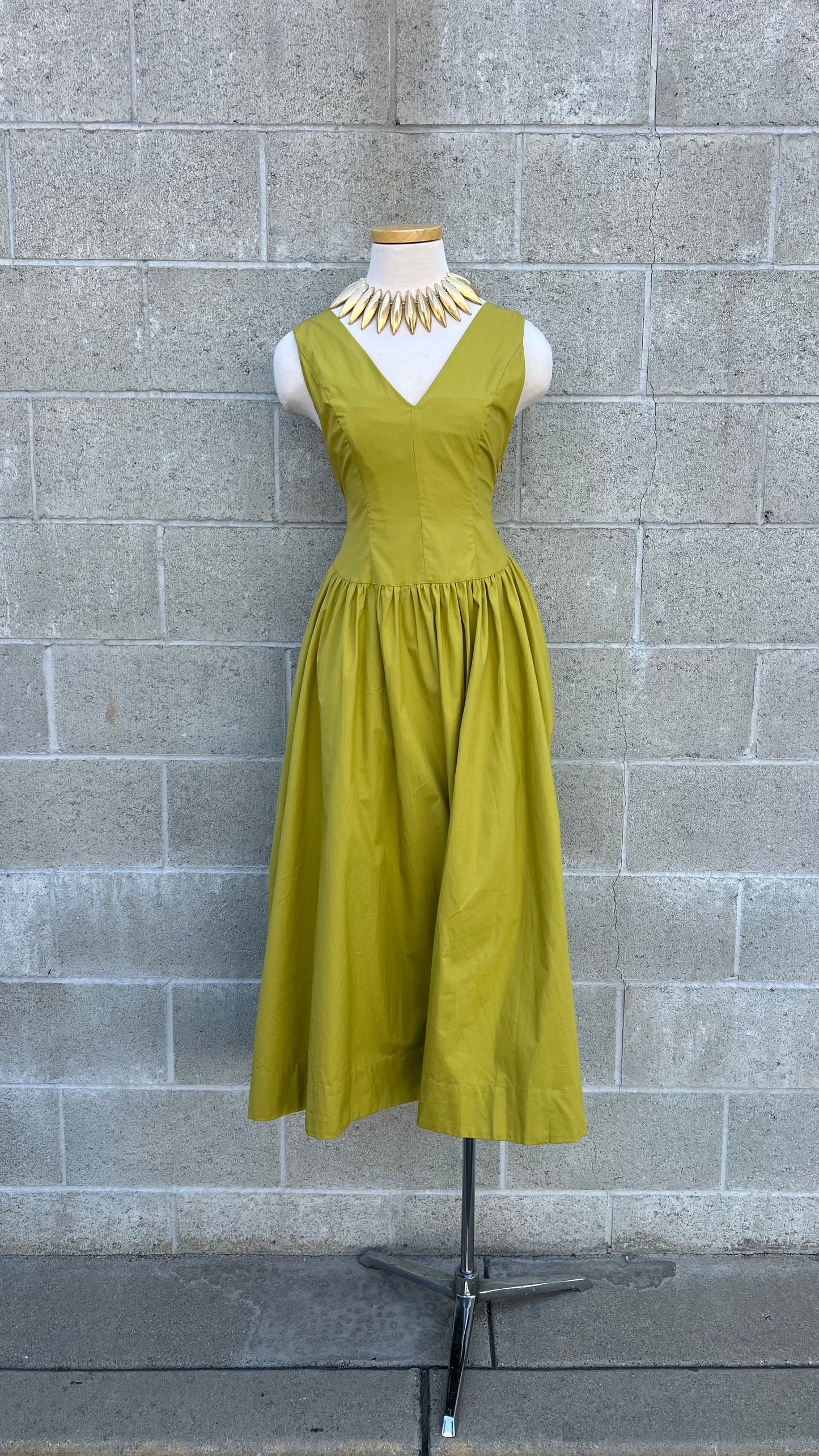 Green dress