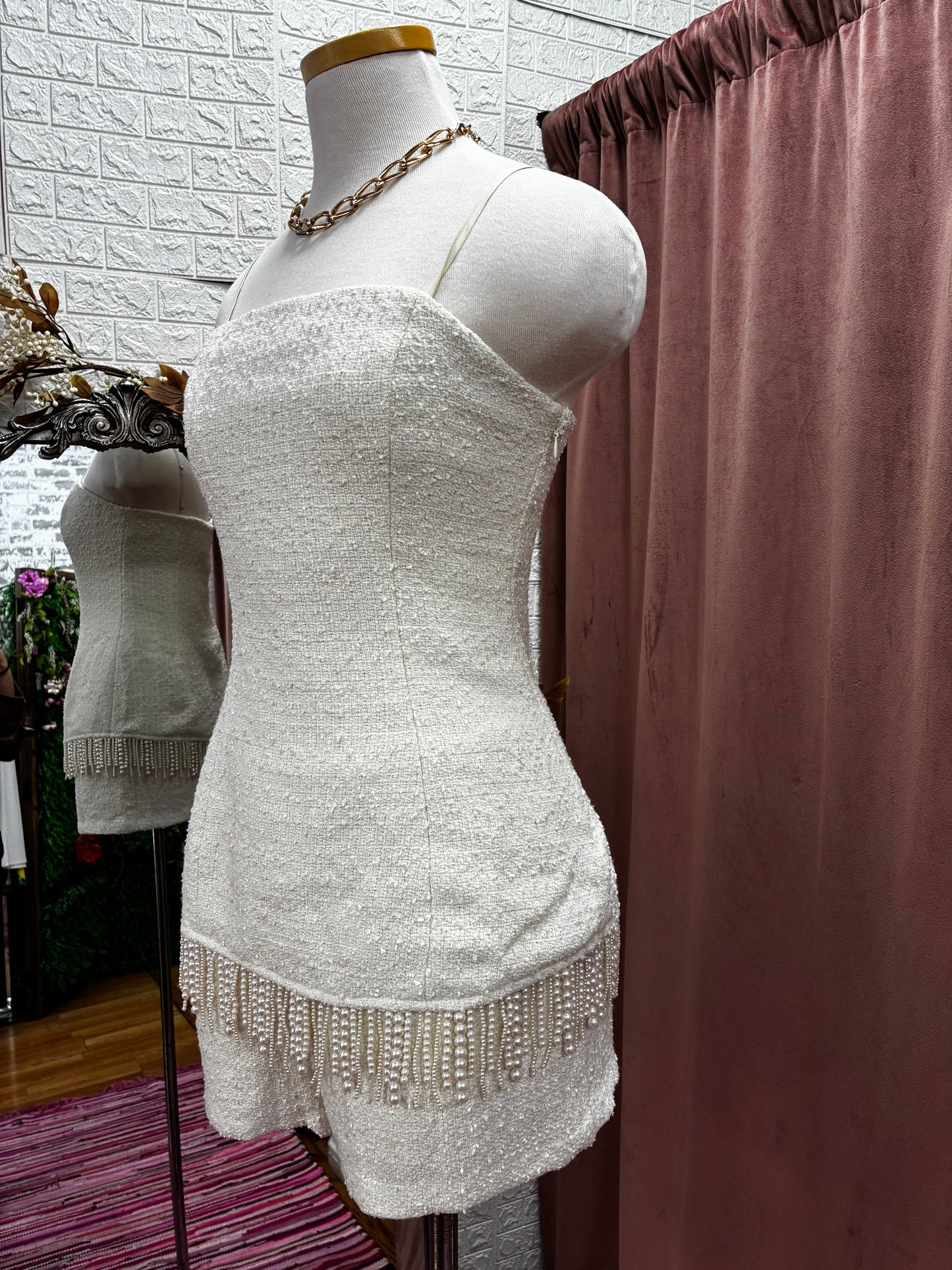 Beige set short and top