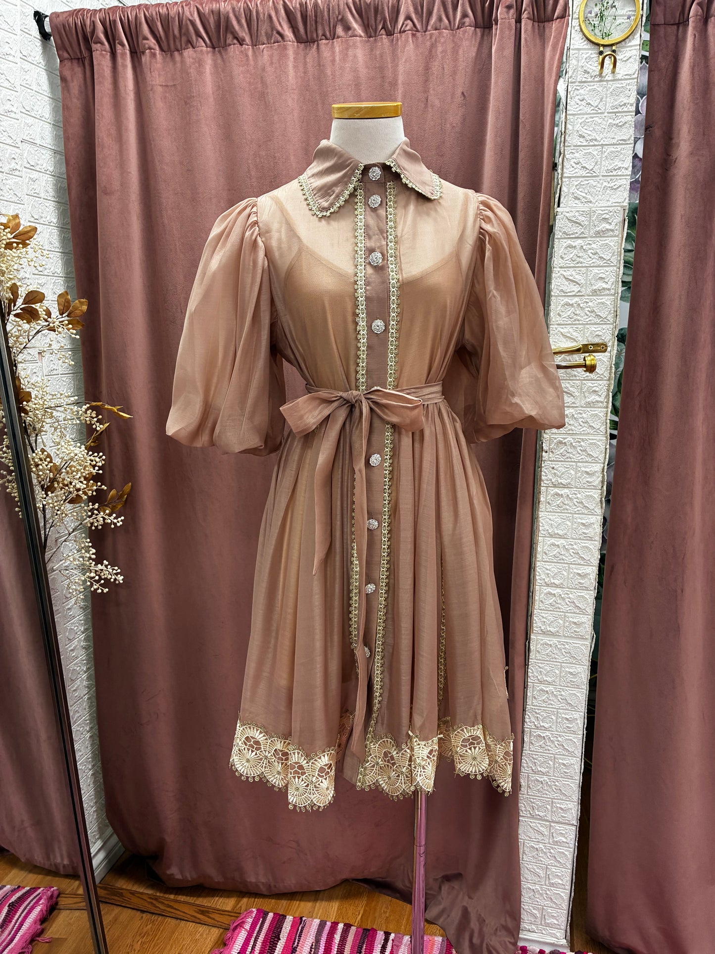 Beige dress