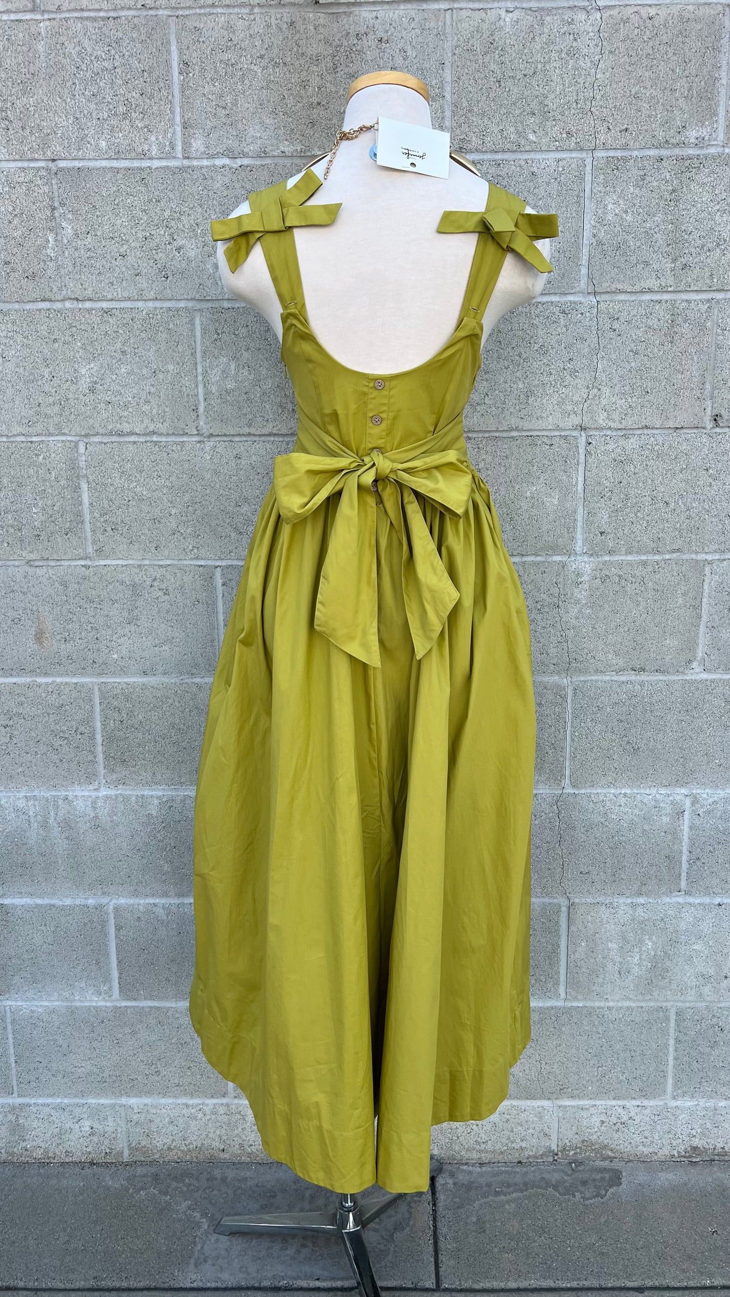 Green dress