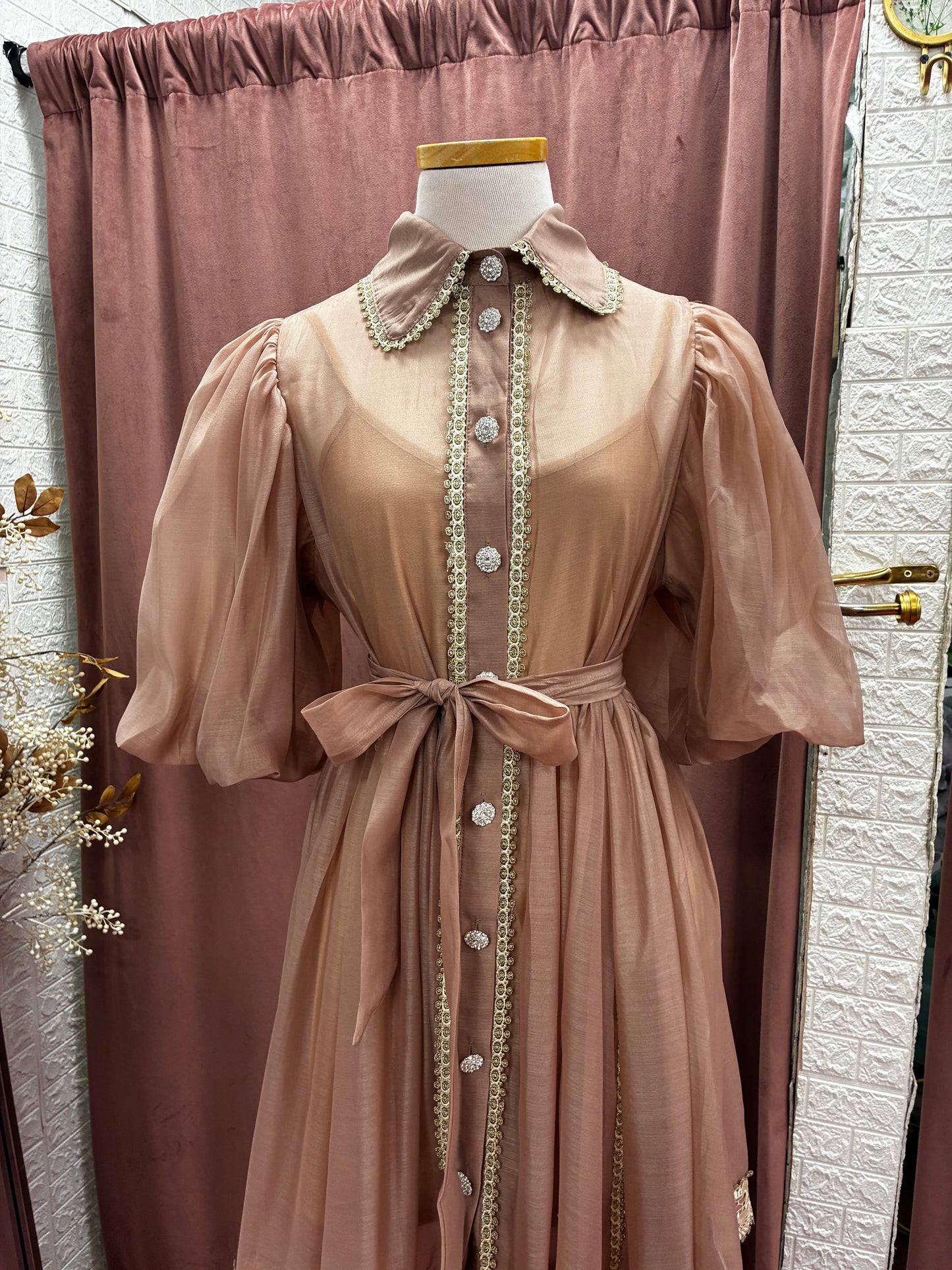 Beige dress
