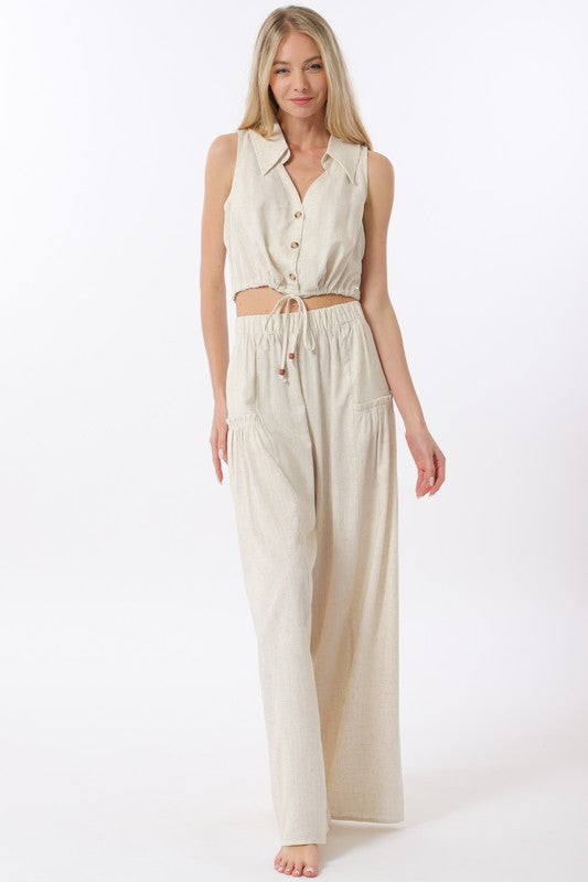 Sunset Chai Linen Set