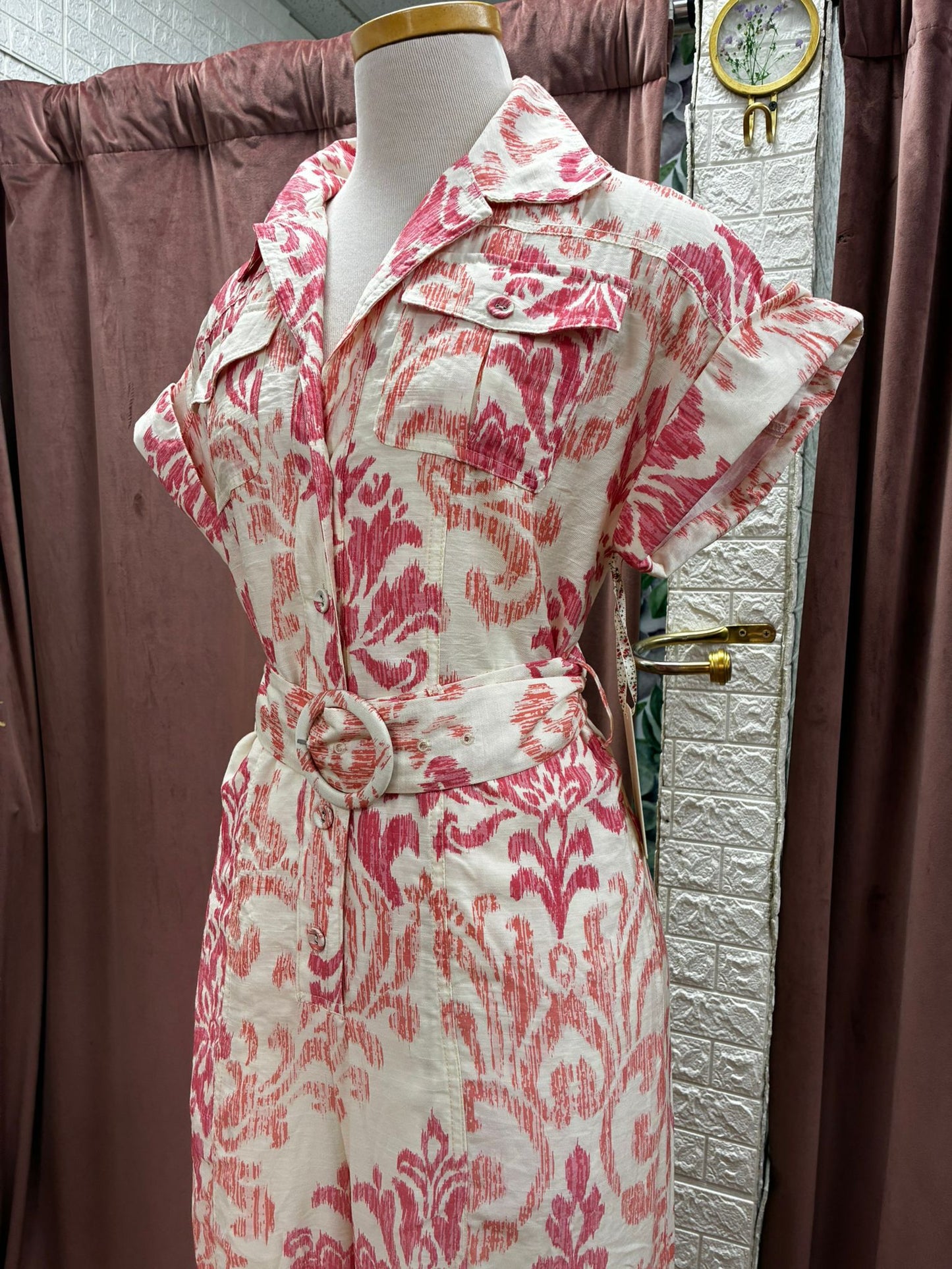 Rose Bloom Utility Suit