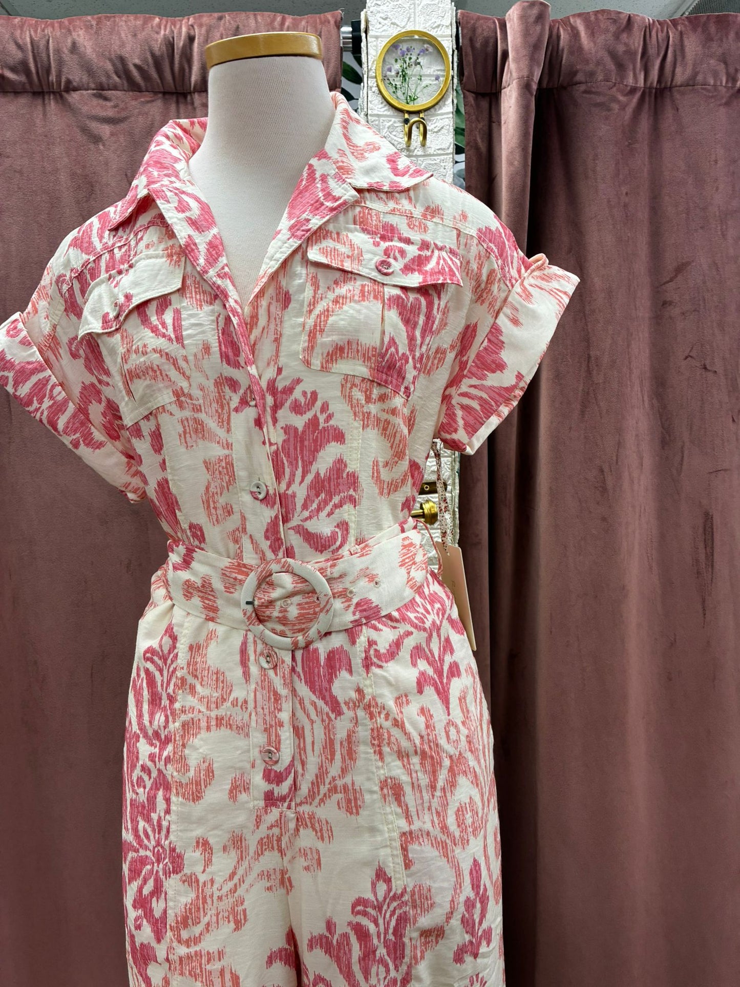 Rose Bloom Utility Suit