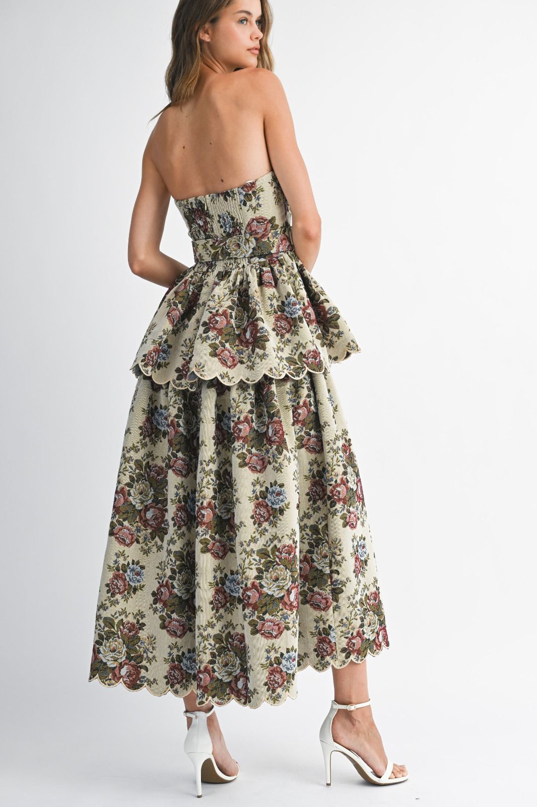 Vintage Petals Dress