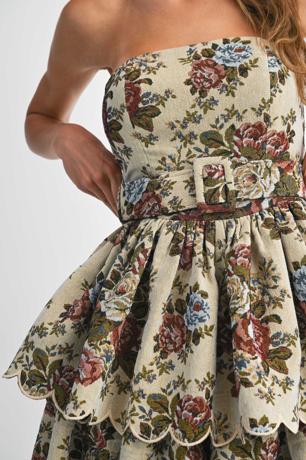 Vintage Petals Dress