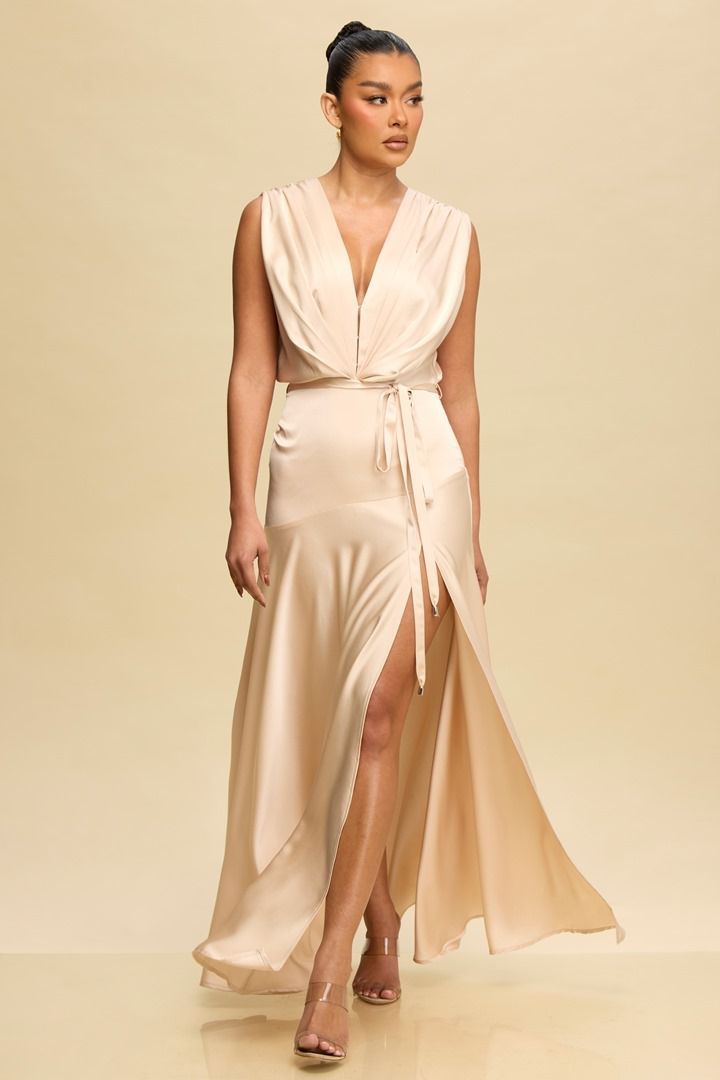 Champagne Goddess Dress