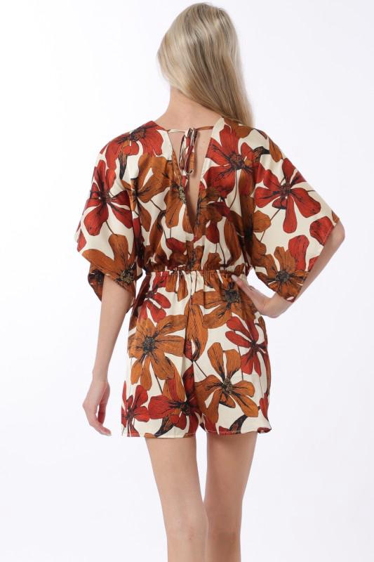 Tropical Bloom Romper