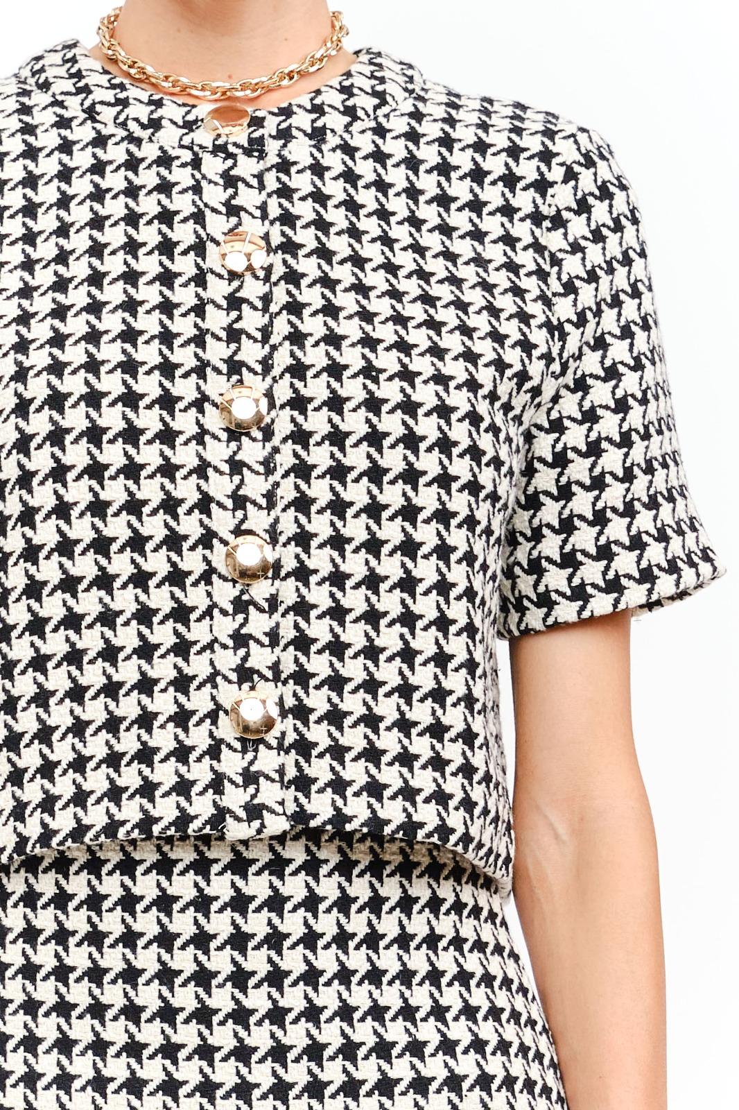 The Paris Tweed Mini Skirt