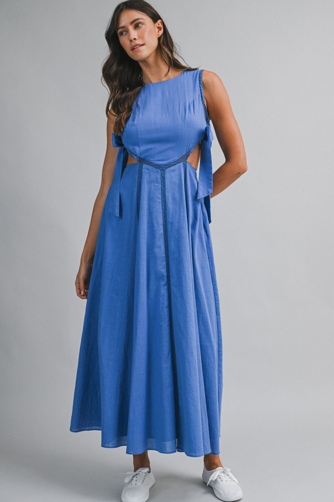 The Serene Blue Dress