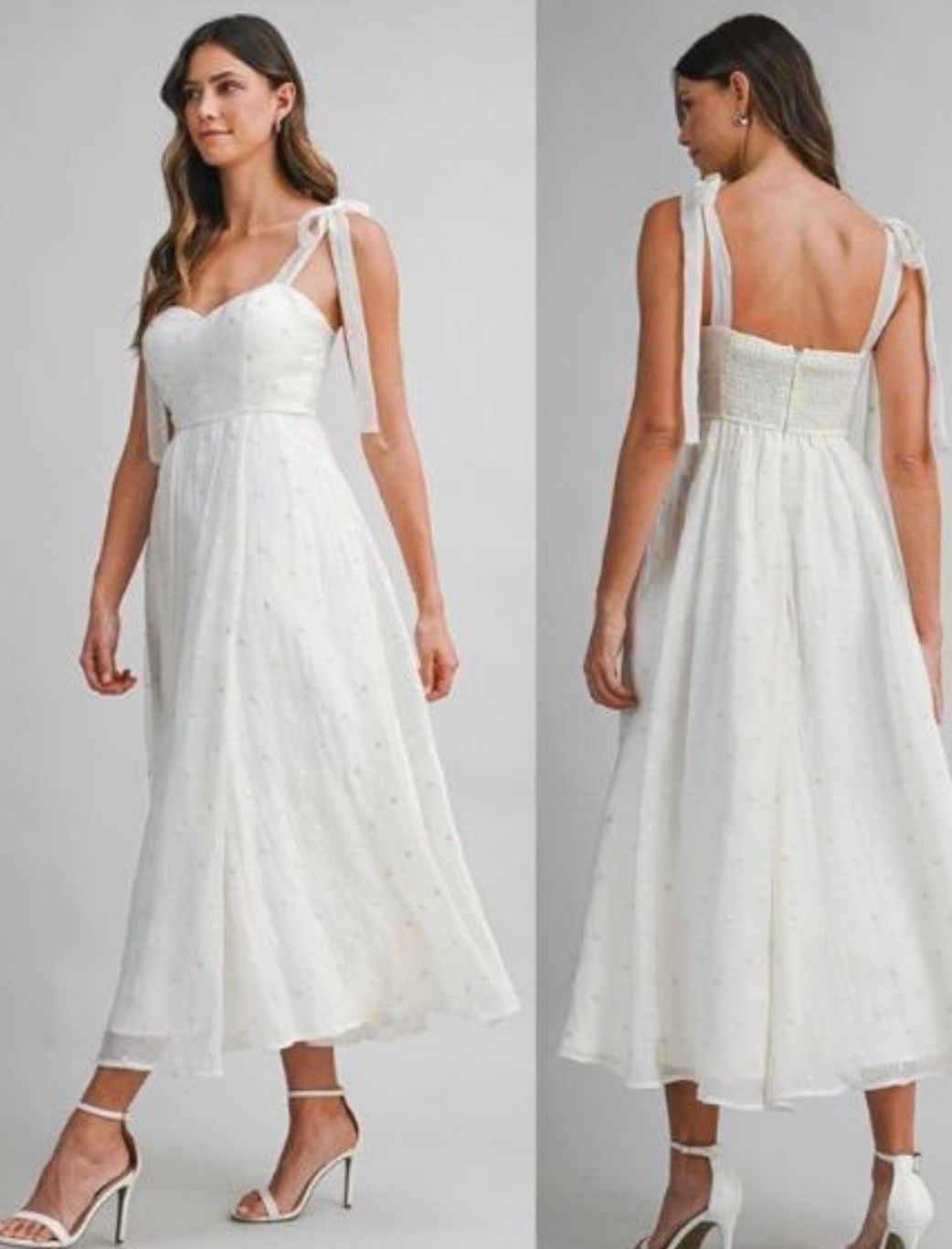 The Soft Pearl Dress