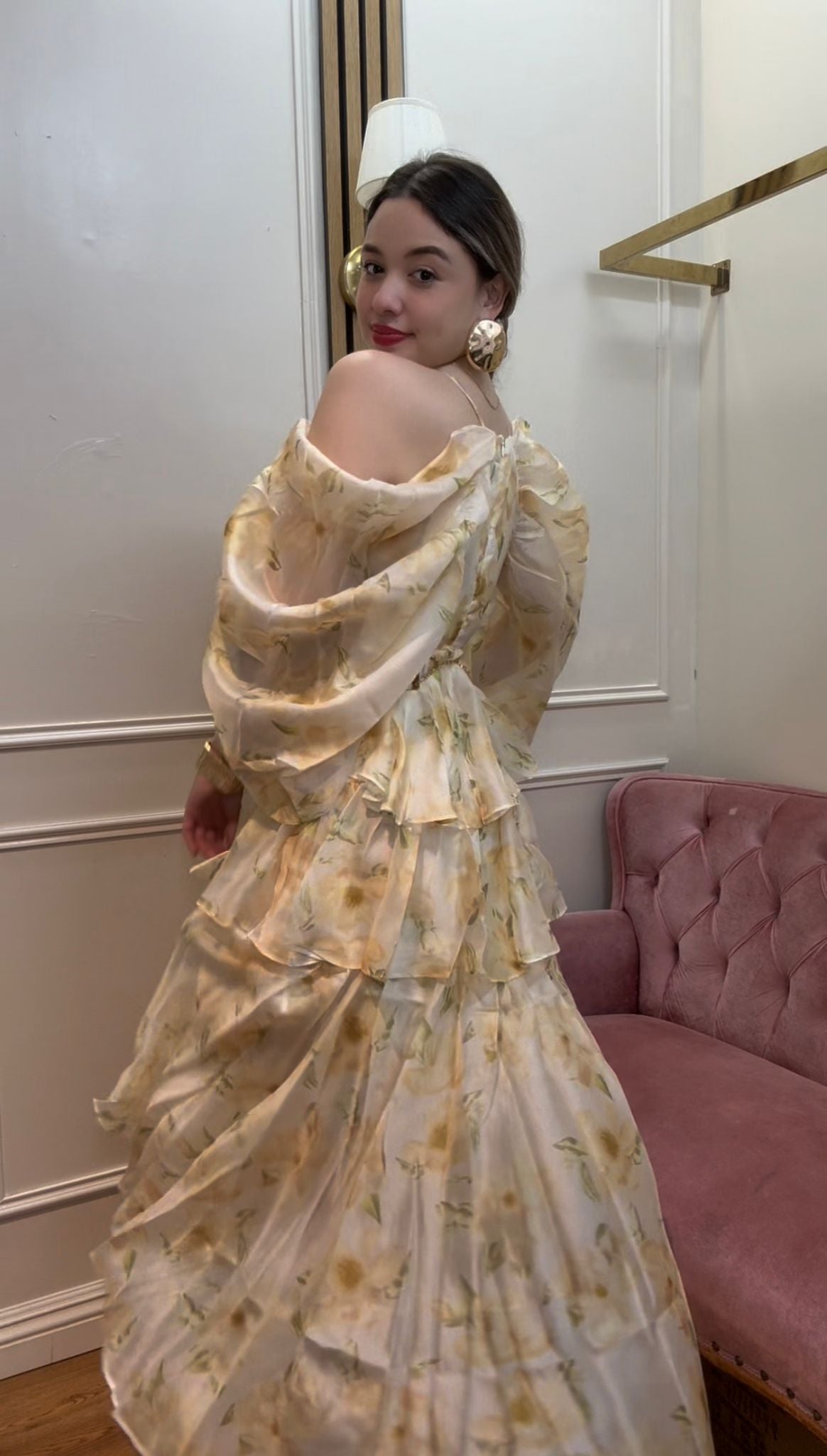 The Golden Muse Dress