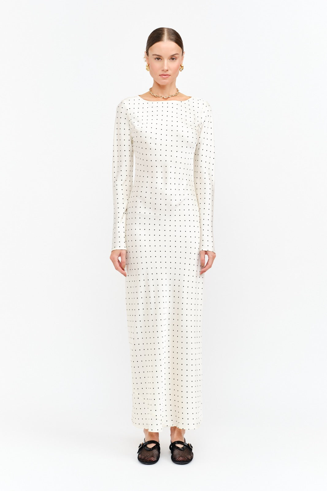 The Column Dot Dress