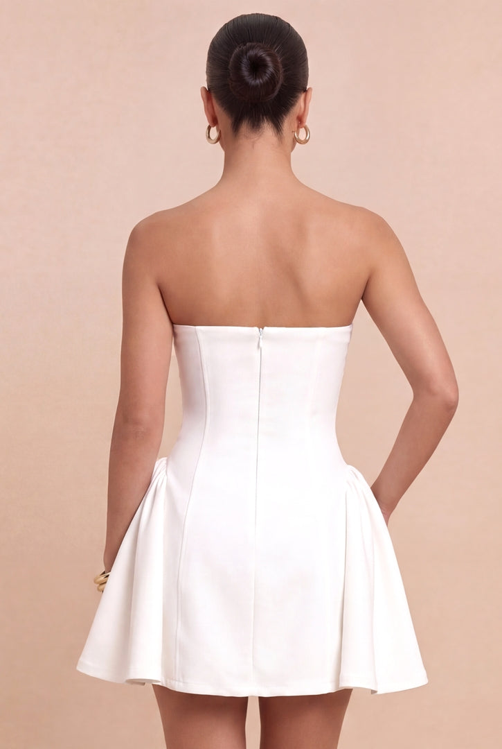 White Corset Mini