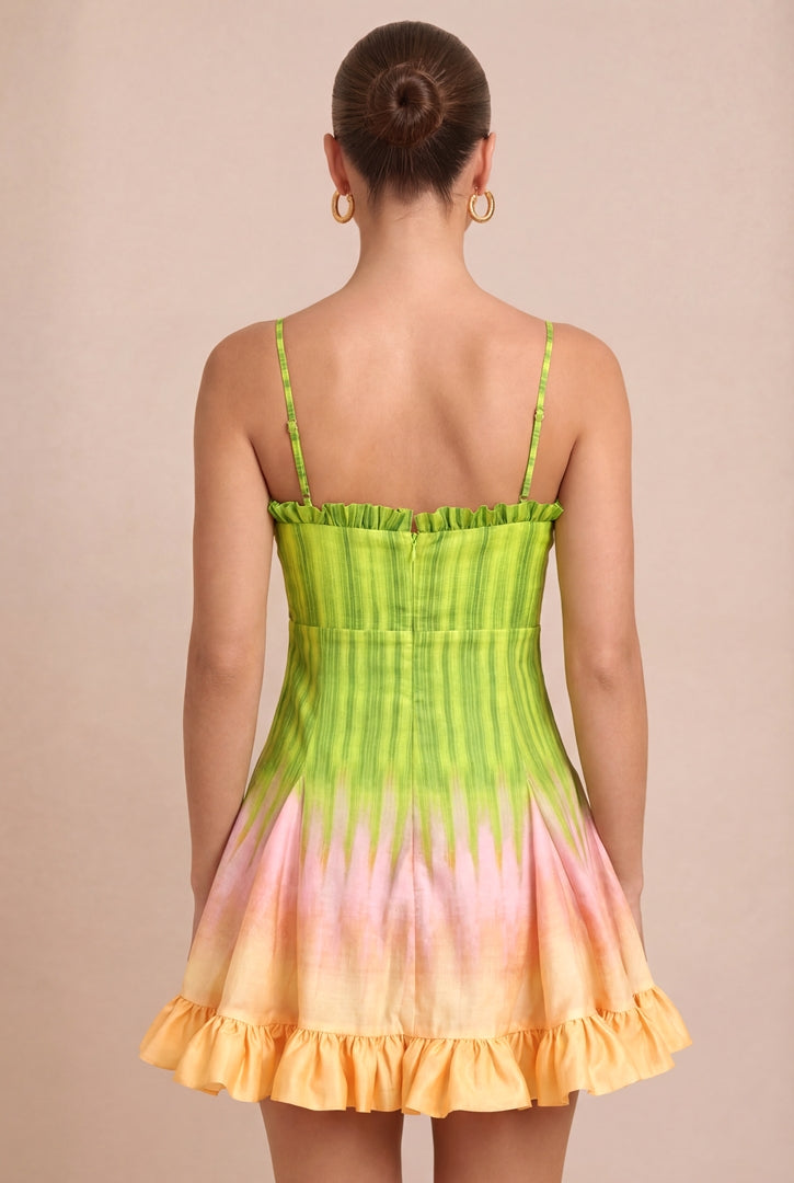 Green to Peach Mini