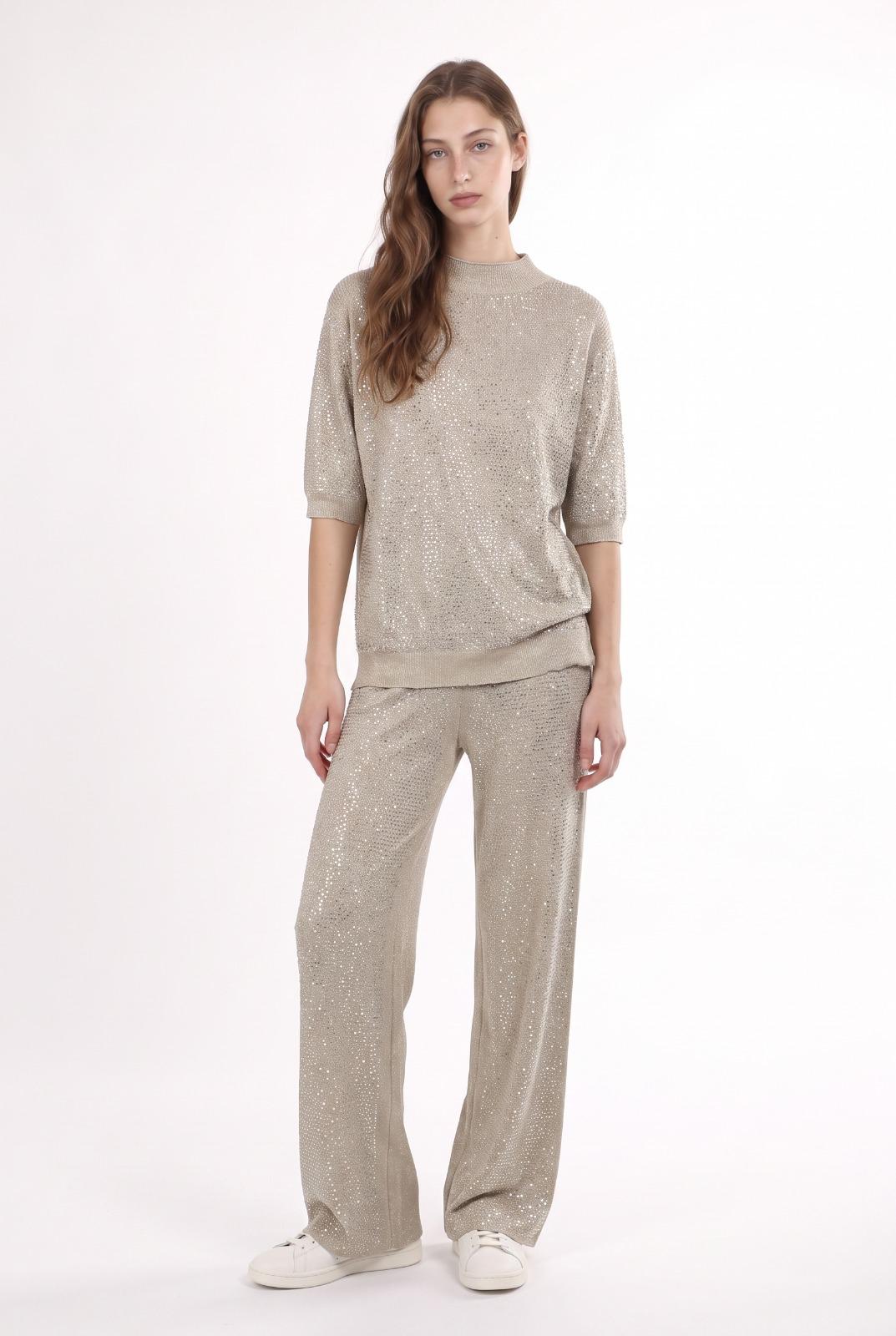 Sand Sparkle Knit Set