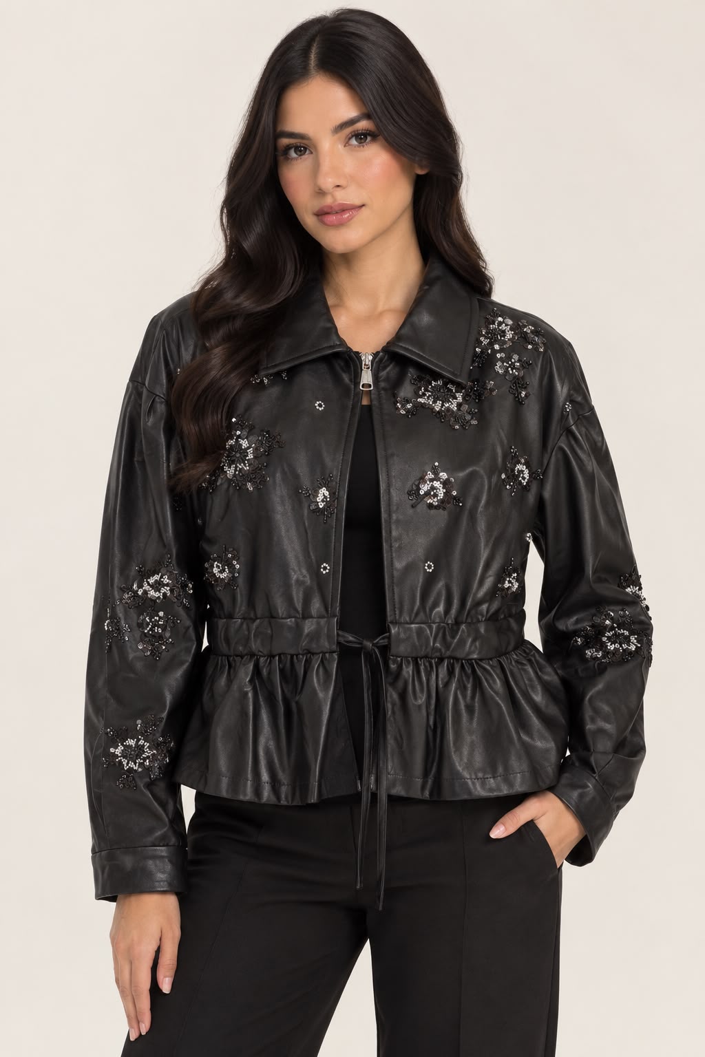 Noir Bloom Jacket