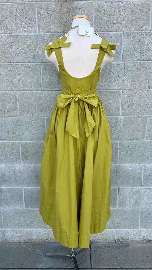 Green dress
