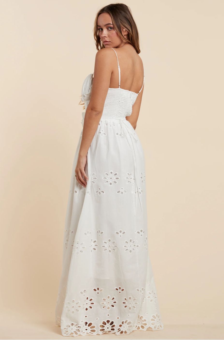 Ethereal Lace Maxi Dress