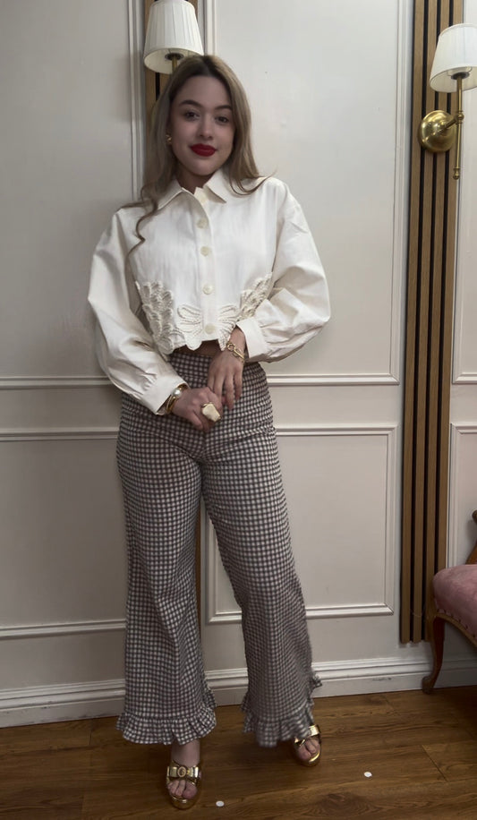 Plaid pants 🤎