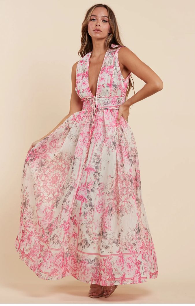 Garden Goddess Maxi Dress