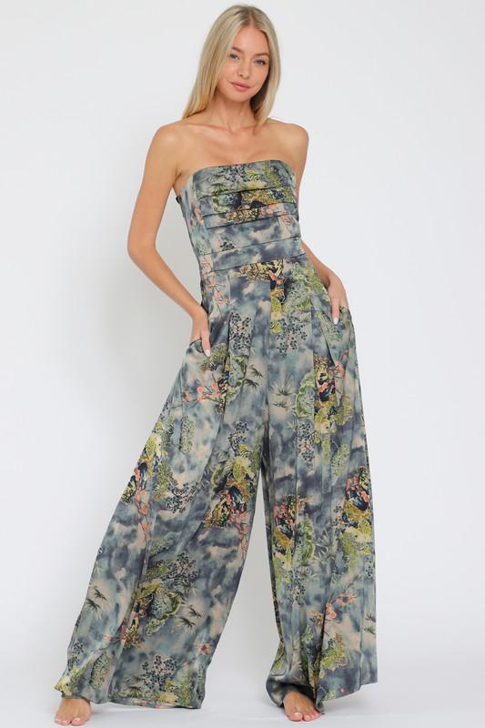 Ocean Bloom Jumpsuit