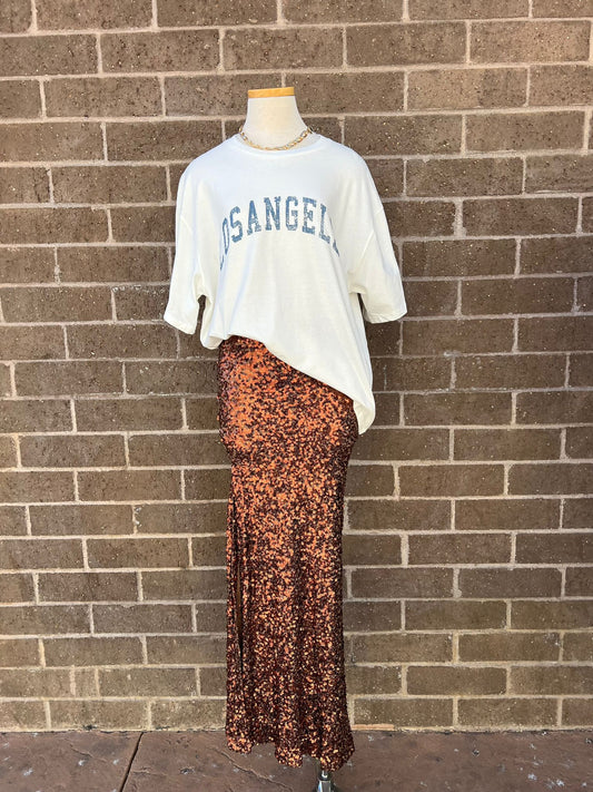 Copper Glow Skirt