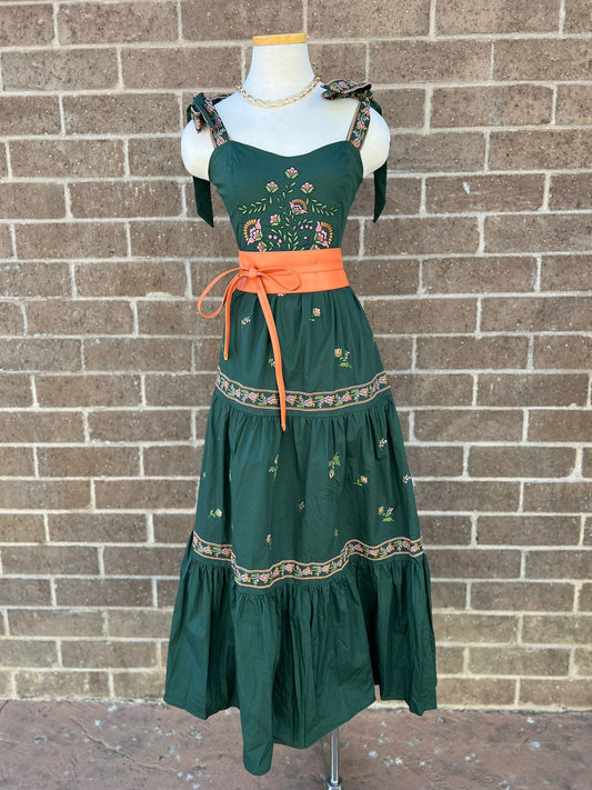 Emerald Meadows Gown