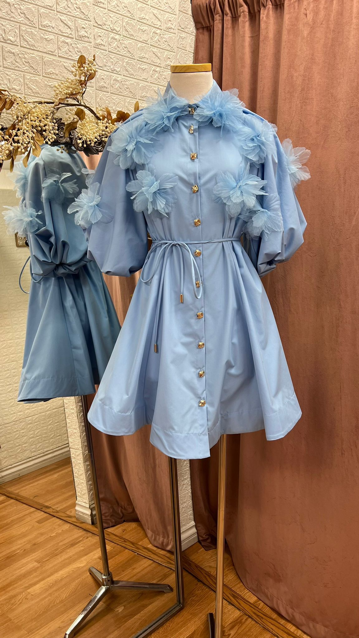 Blue Cloud Dress