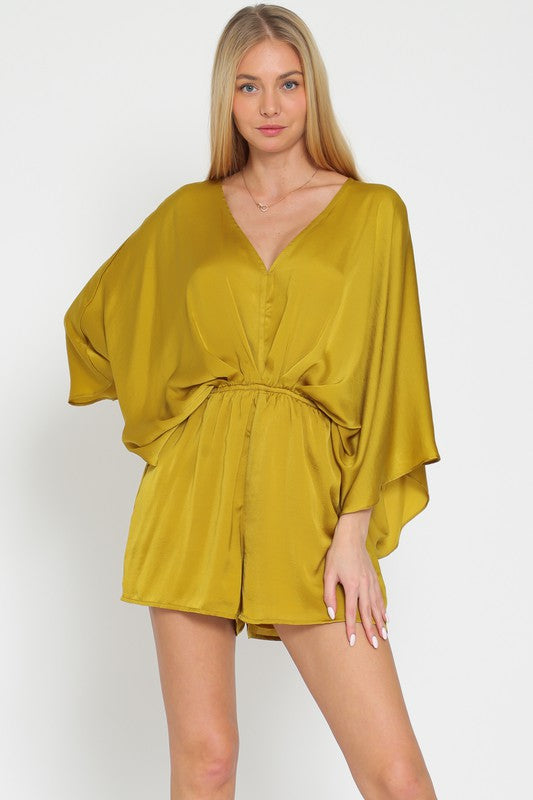 Saffron Sunset Romper