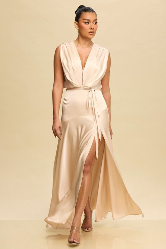 Champagne Goddess Dress