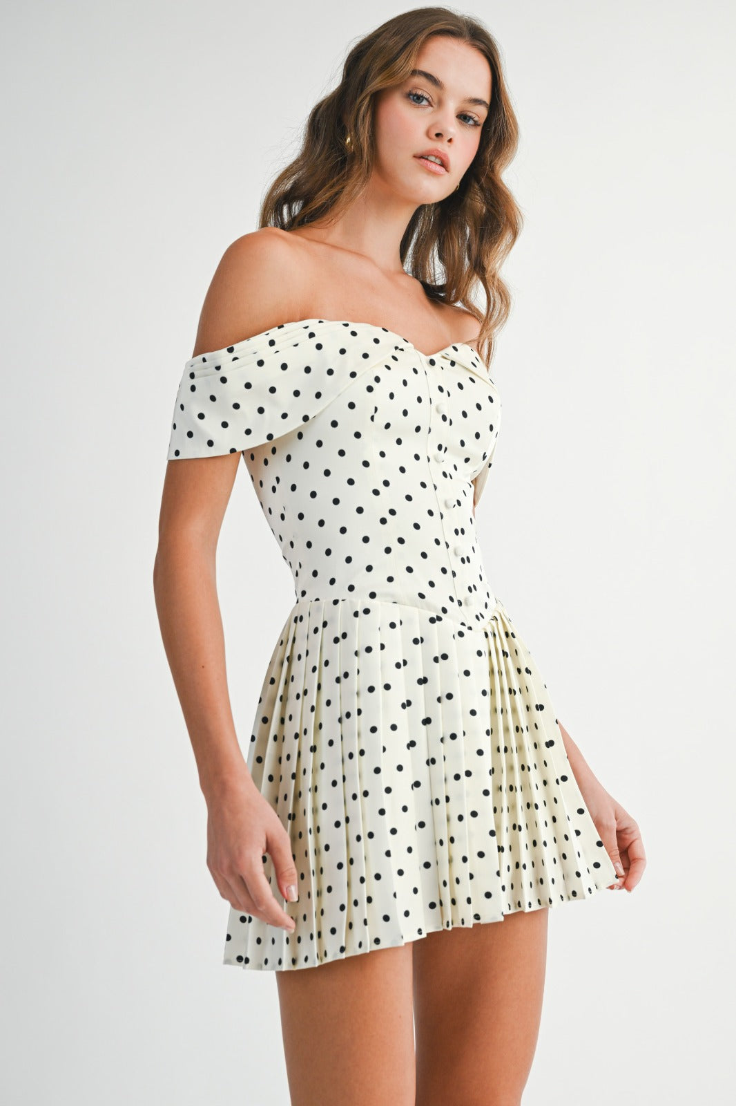 The Elise Polka Dress
