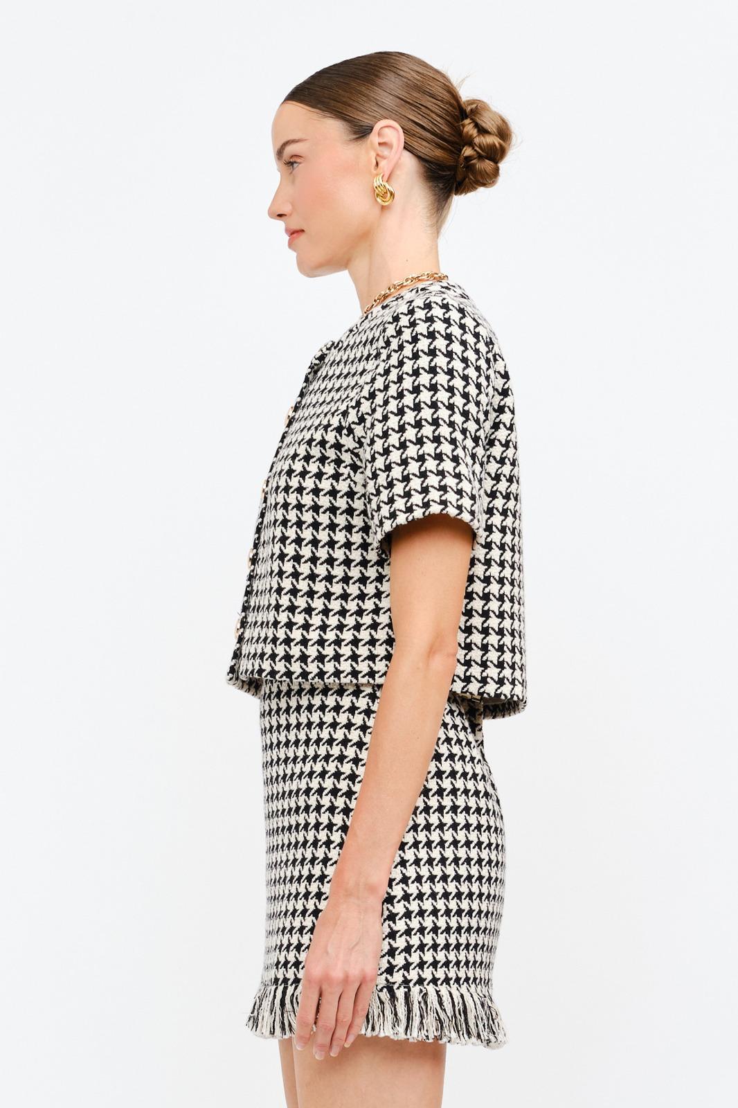 The Paris Tweed Mini Skirt