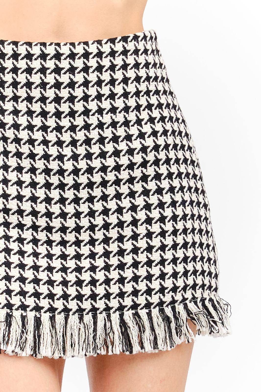 The Paris Tweed Mini Skirt