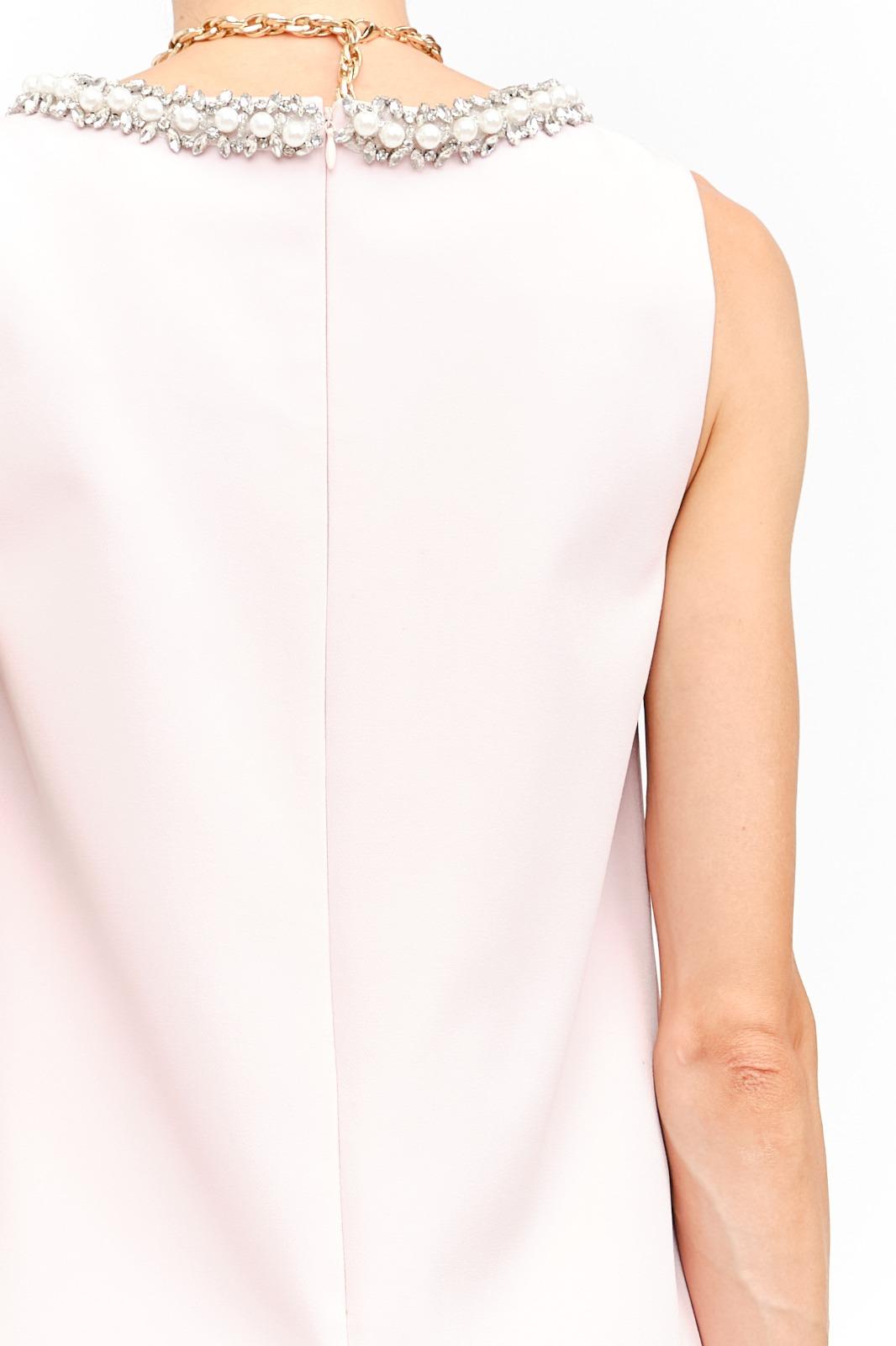 The Pearl Bow Mini Dress