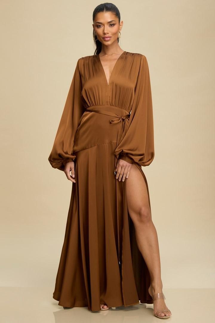 The Bronze Muse Gown