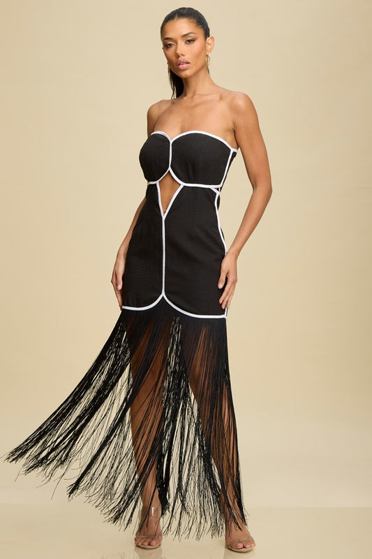 Eclipse Fringe Dress