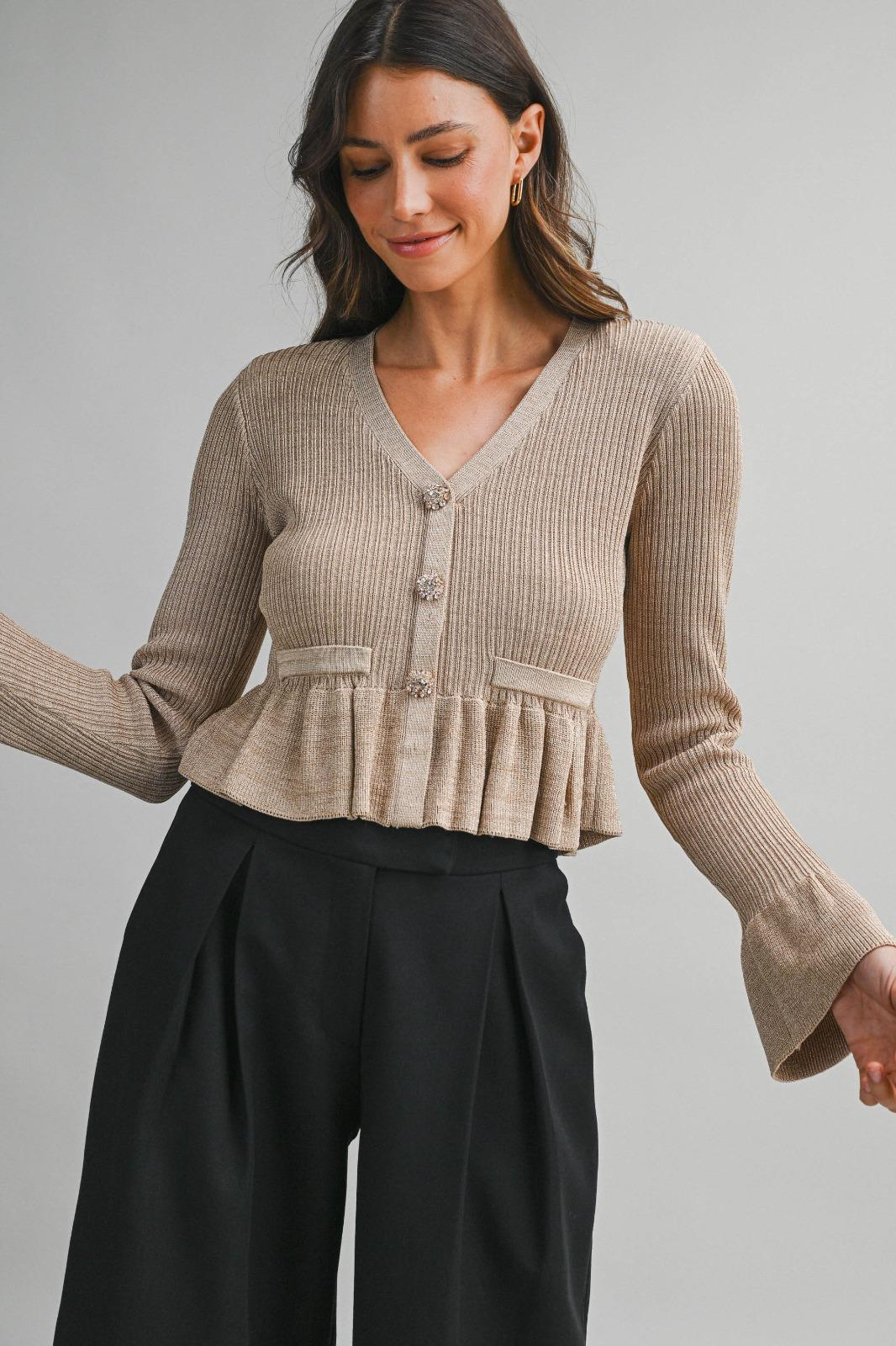 Elegant Pearl Knit