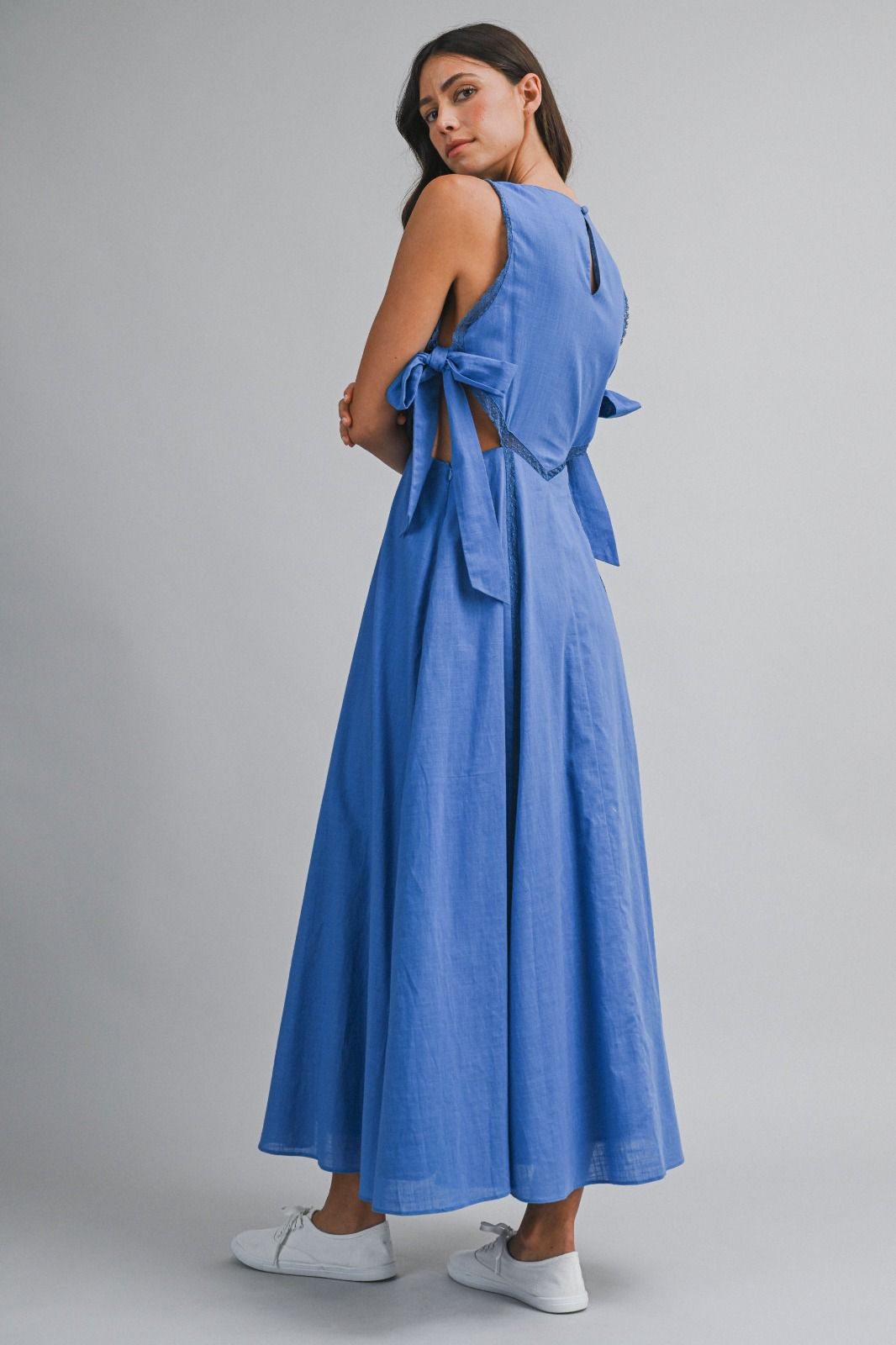 The Serene Blue Dress
