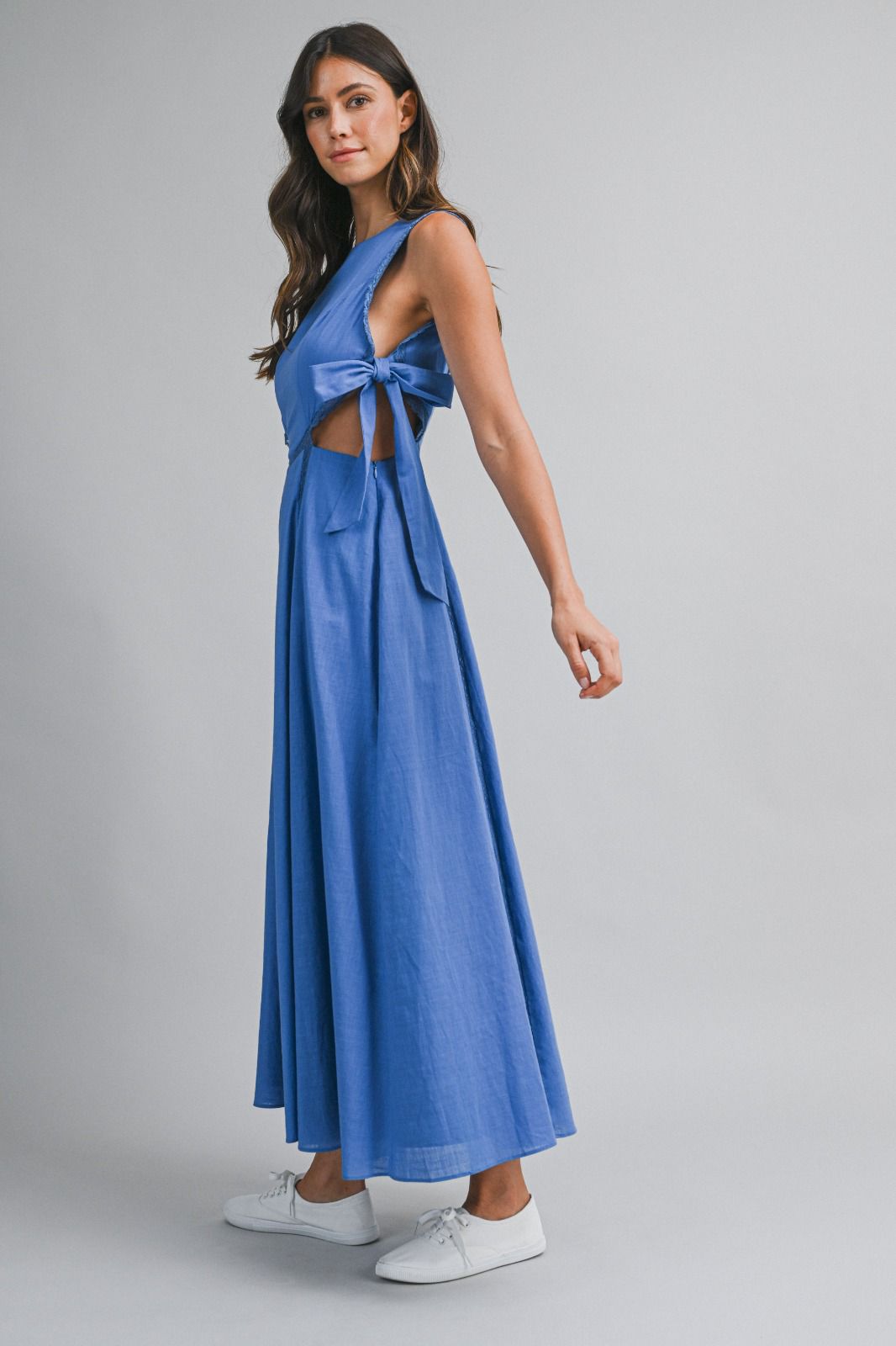 The Serene Blue Dress