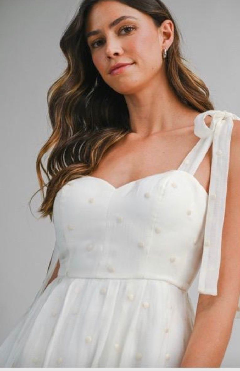 The Soft Pearl Dress