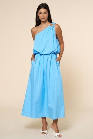 The Santorini Sky Dress