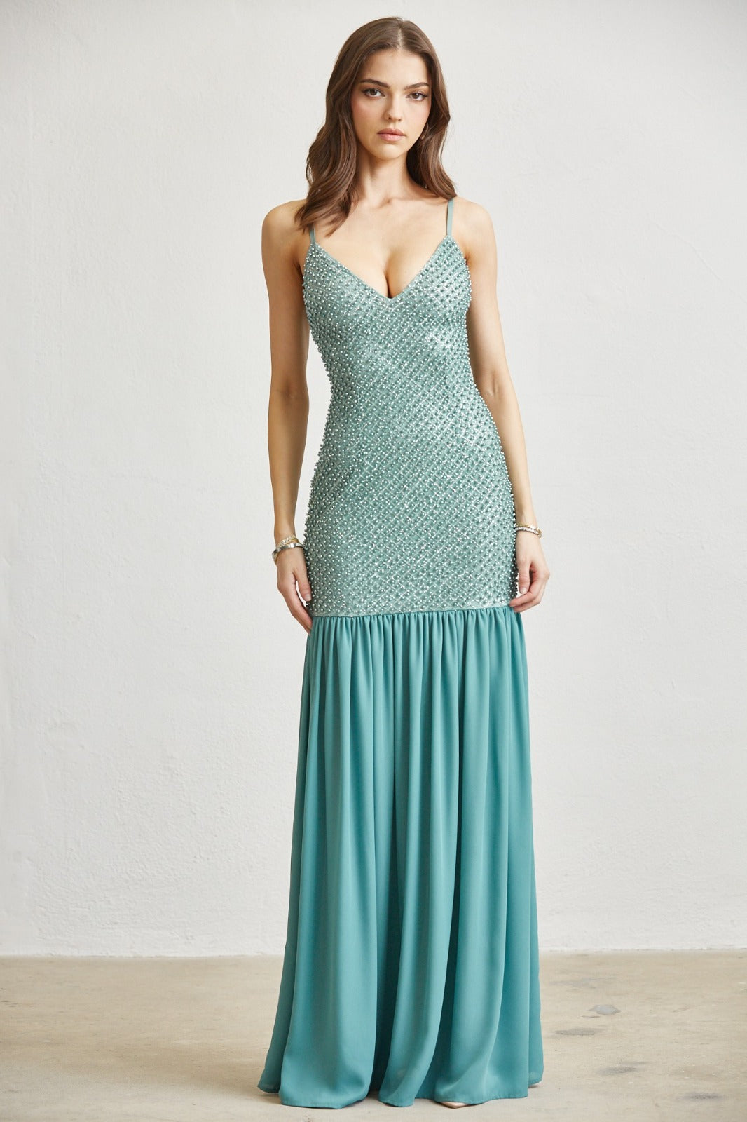 The Emerald Lumière Dress