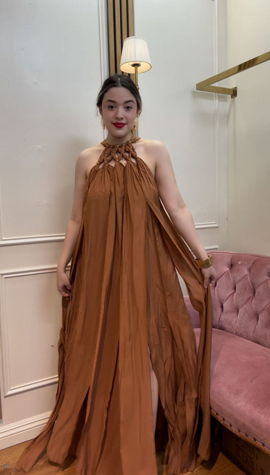 Bronze Aura Dress