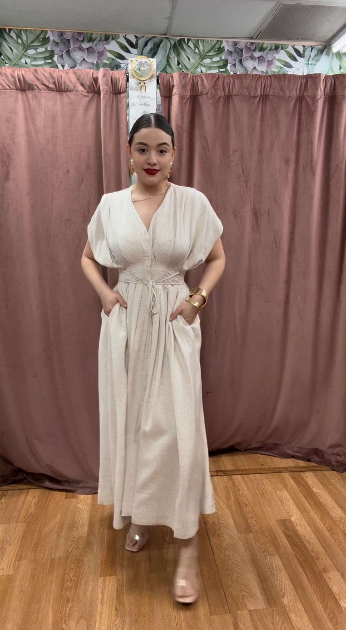 The Soft Aura Dress