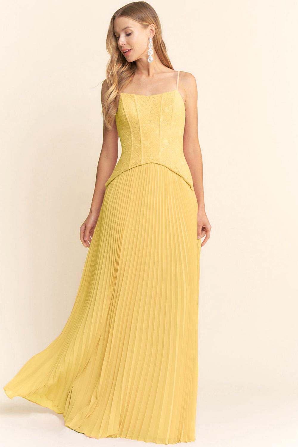 Elowen Mustard Corset