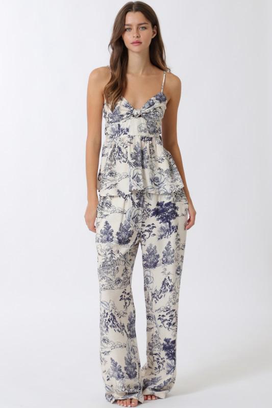 Antoinette Blue Forest set