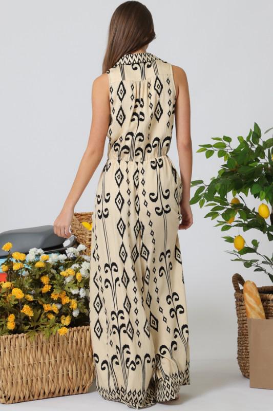 Marigold Satin Wide Leg Jumpsuit