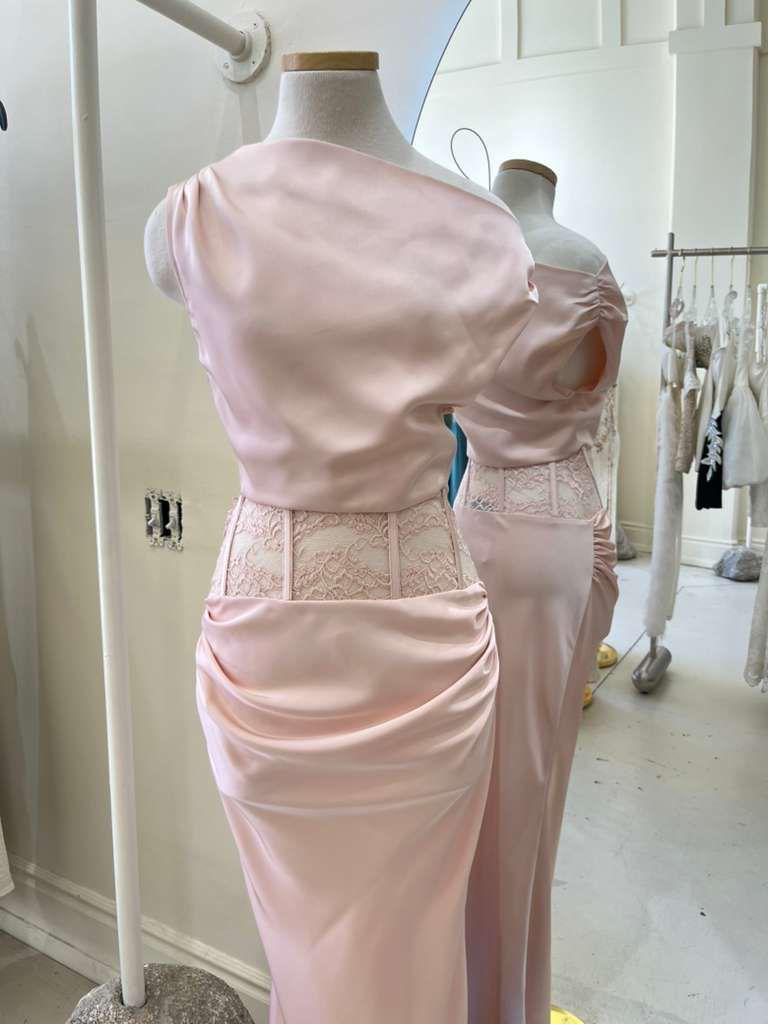Serena Tropical Pleated Suit